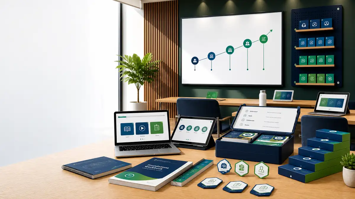 Digital Capacity Building environment with learning platforms, training resources and capability pathways