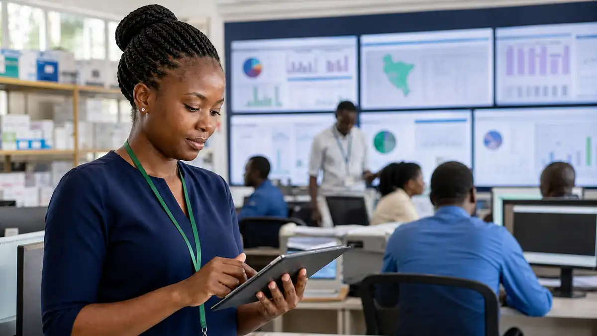 Digital Health specialist working with a health information platform