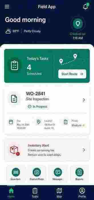 Field Operations mobile application